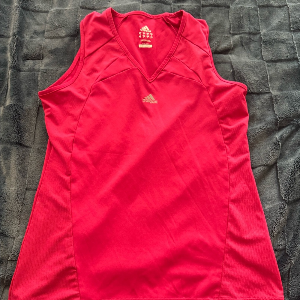 Adidas Vibrant Pink Sleeveless Top